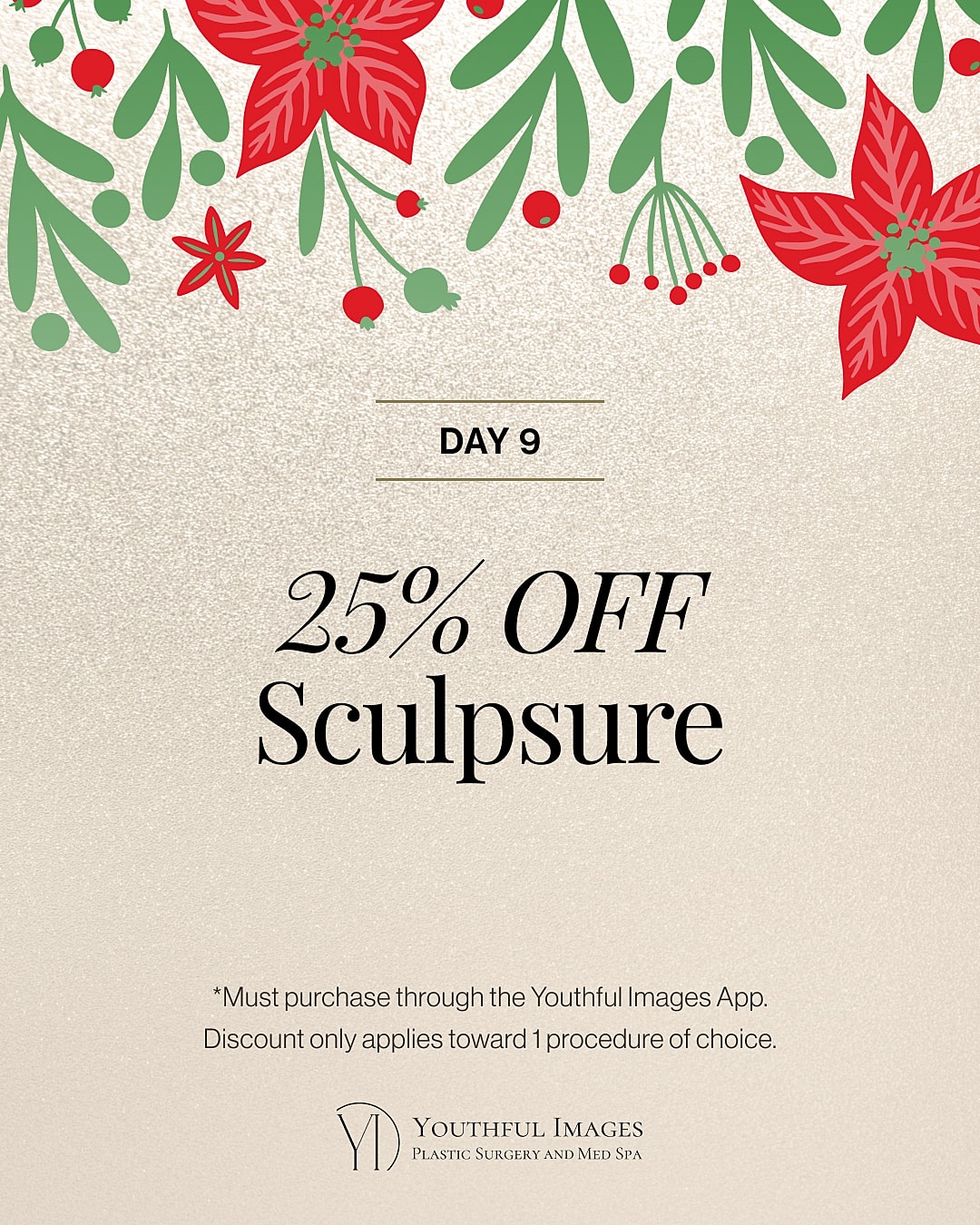 25% off SculpSure at Youthful Images today.